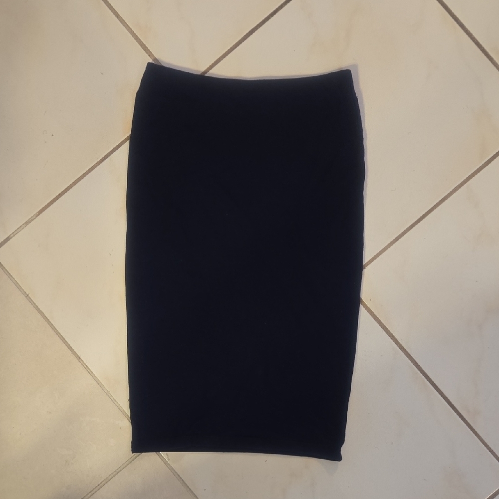 Forever 21 Black Midi Pencil Skirt